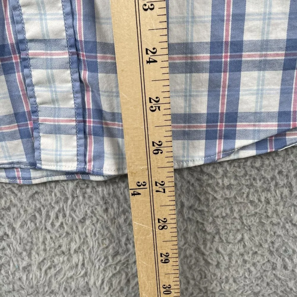 Faherty Brand‎ Reserve Button Down Shirt Mens XS Movement Ice Falls Plaid
